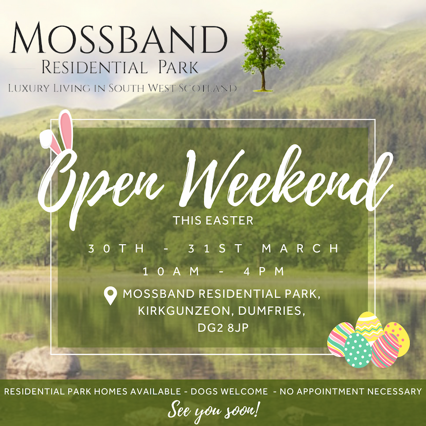 EASTER OPEN WEEKEND AT MOSSBAND RESIDENTIAL PARK