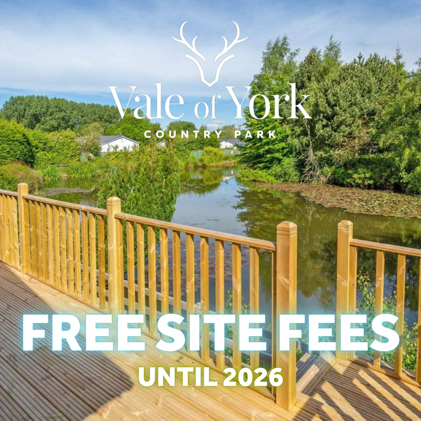 FREE SITE FEES at Vale of York Country Park