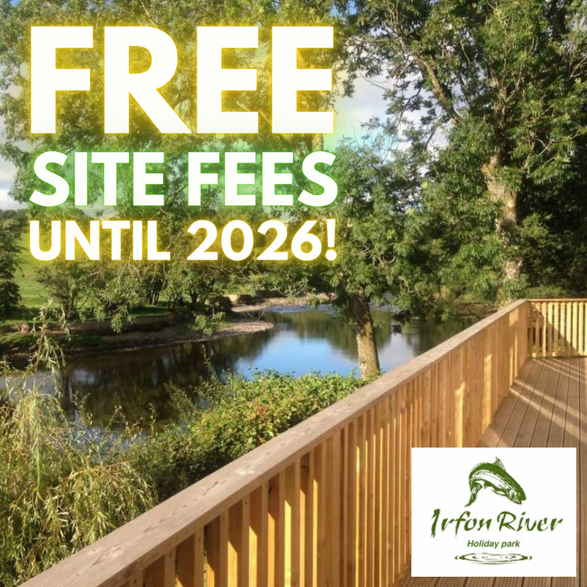 FREE SITE FEES at Irfon River Country Park