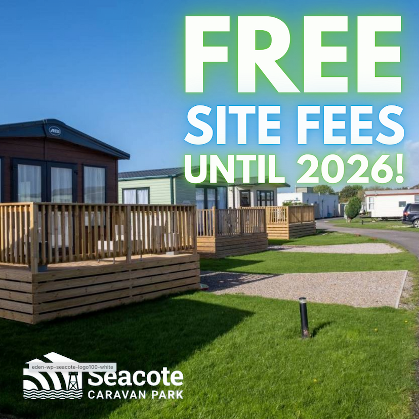 FREE SITE FEES at Seacote Caravan Park